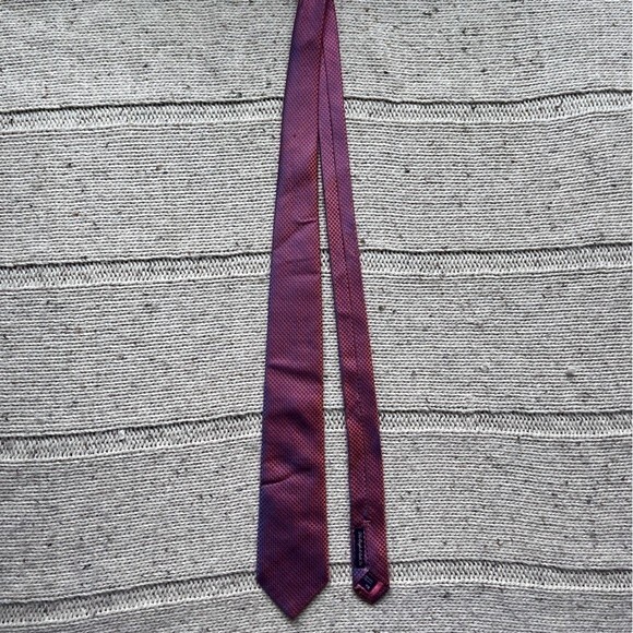 Seaword and stern “ The English Silk Tie” in orange and blue. - Picture 1 of 6